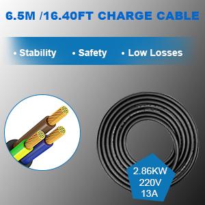 10A Великобритания 3 ПИН-подключение к Type 1/ Type 2 EV зарядная станция Wallbox портативный для EV / PHEV 8