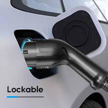 Мобильная 16A 32A однофазная зарядная станция EV Type 2 Type 1 GBT EVSE 10