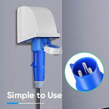 Мобильная 16A 32A однофазная зарядная станция EV Type 2 Type 1 GBT EVSE 11