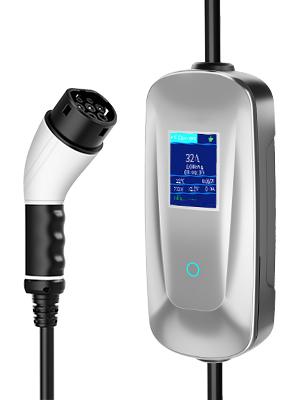 Мобильная 16A 32A однофазная зарядная станция EV Type 2 Type 1 GBT EVSE 4