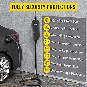 3.3KW 16A портативное зарядное устройство для электромобилей типа 2 IEC 62196 тип 1 SAE J1772 GBT зарядное устройство для электромобилей 4