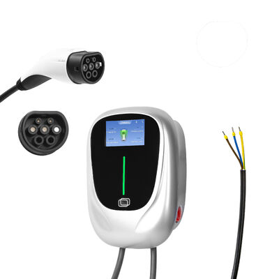 Смарт-дом Стенная зарядная станция для электромобилей 7 кВт 11 кВт 22 кВт Тип 1 Тип 2 Зарядная станция для электромобилей с приложением / RFID / WIFI / Bluetooth