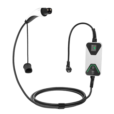 Tesla 16A 32A EV портативное зарядное устройство Bluetooth Максимальная безопасность с несколькими защитами