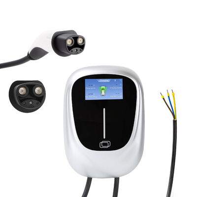 GBT Standard WALLBOX Pulsar Plus зарядное устройство для электромобилей с подключенным кабелем 5 м Тип 2 1,4 до 7,4 кВт однофазный Bluetooth Wifi